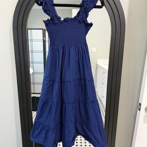 Hill House Royal Blue midi Dress
